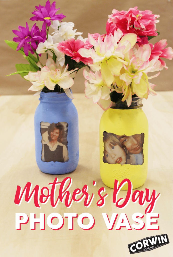 Mother's Day Photo Vase