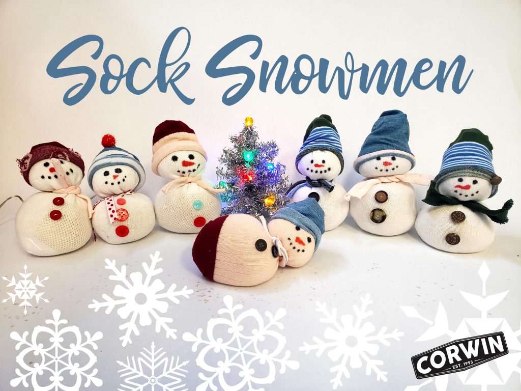 Sock Snowmen