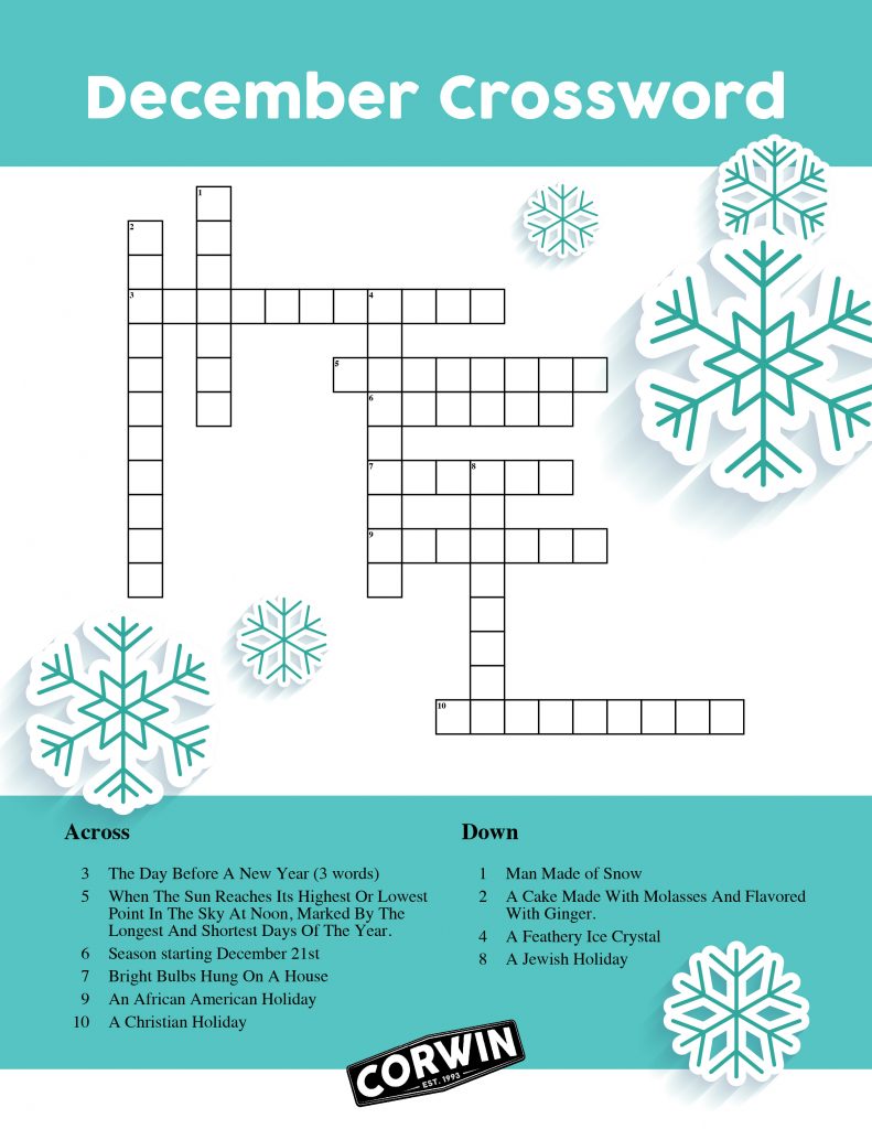 December Crossword