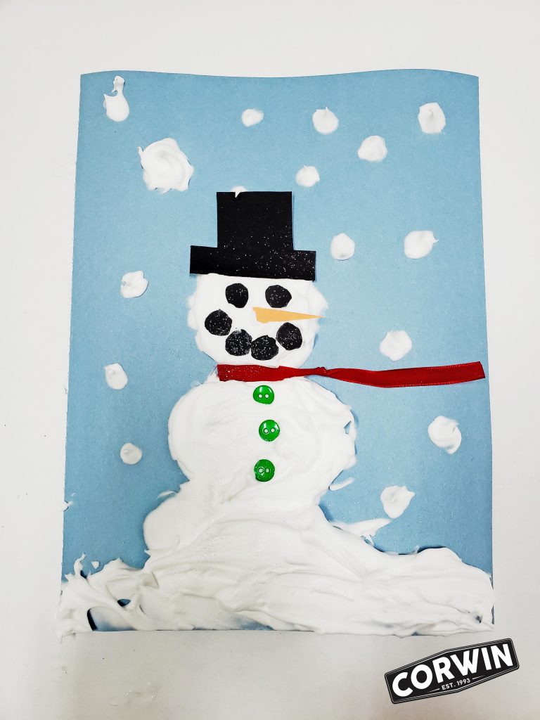 Snow Paint Snowman