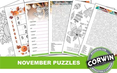 November Puzzles!